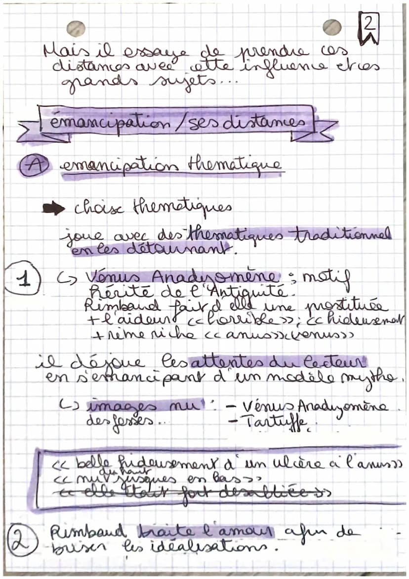 [ influence / Srupture franche
⑦la continuété d'une tradition poétique
choix d'une poesie versifiée et rimée
forme trad. du sonnet.
Co sur 2