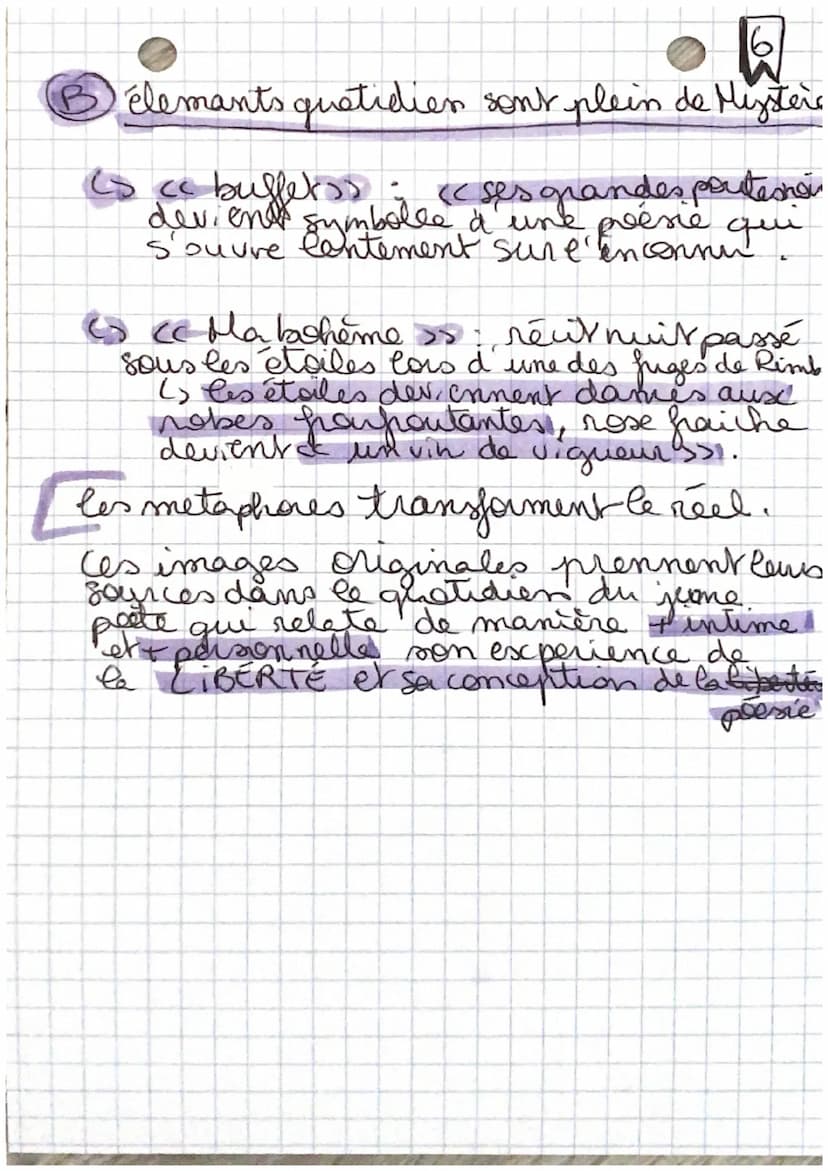 [ influence / Srupture franche
⑦la continuété d'une tradition poétique
choix d'une poesie versifiée et rimée
forme trad. du sonnet.
Co sur 2