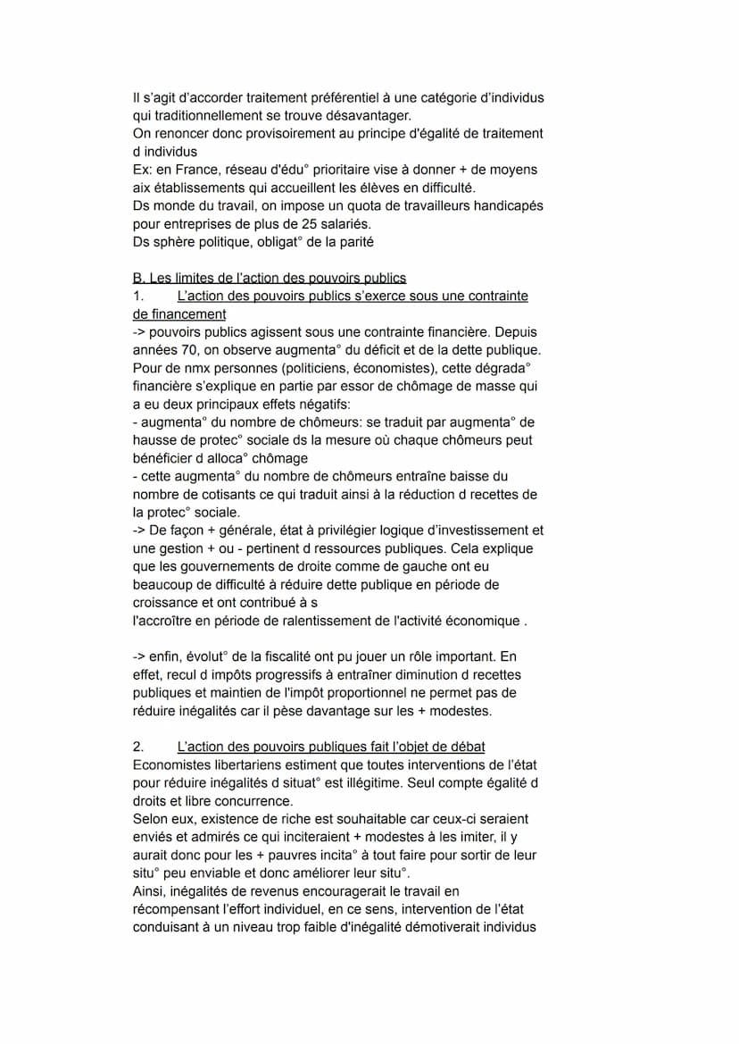 Chapitre 7: quelles inégalités sont compatibles avec les différentes
conceptions de la justice sociale ?
introduction: Faut-il forcer les ch