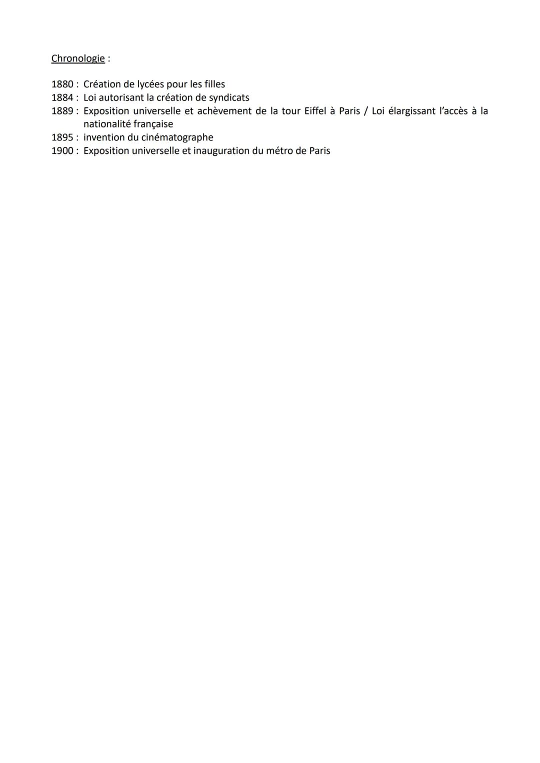 Chapitre 7: Permanences et mutations de la société française jusqu'en
1914
I-Une nouvelle étape dans l'industrialisation ( 1870 – 1914)
Prob