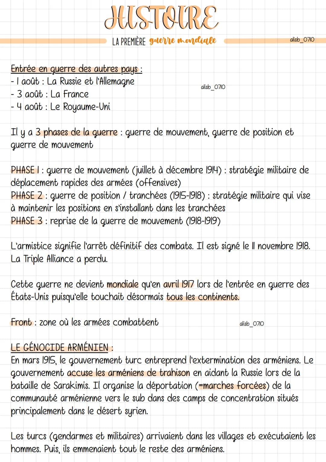 1914
1915
Guerre de
mouvement
JUSTOIRE
LA PREMIÈRE guerre mondiale
1916
GUERRE DE POSITION
1917
La Triple Entente
1918
28 juillet 1914: Décl