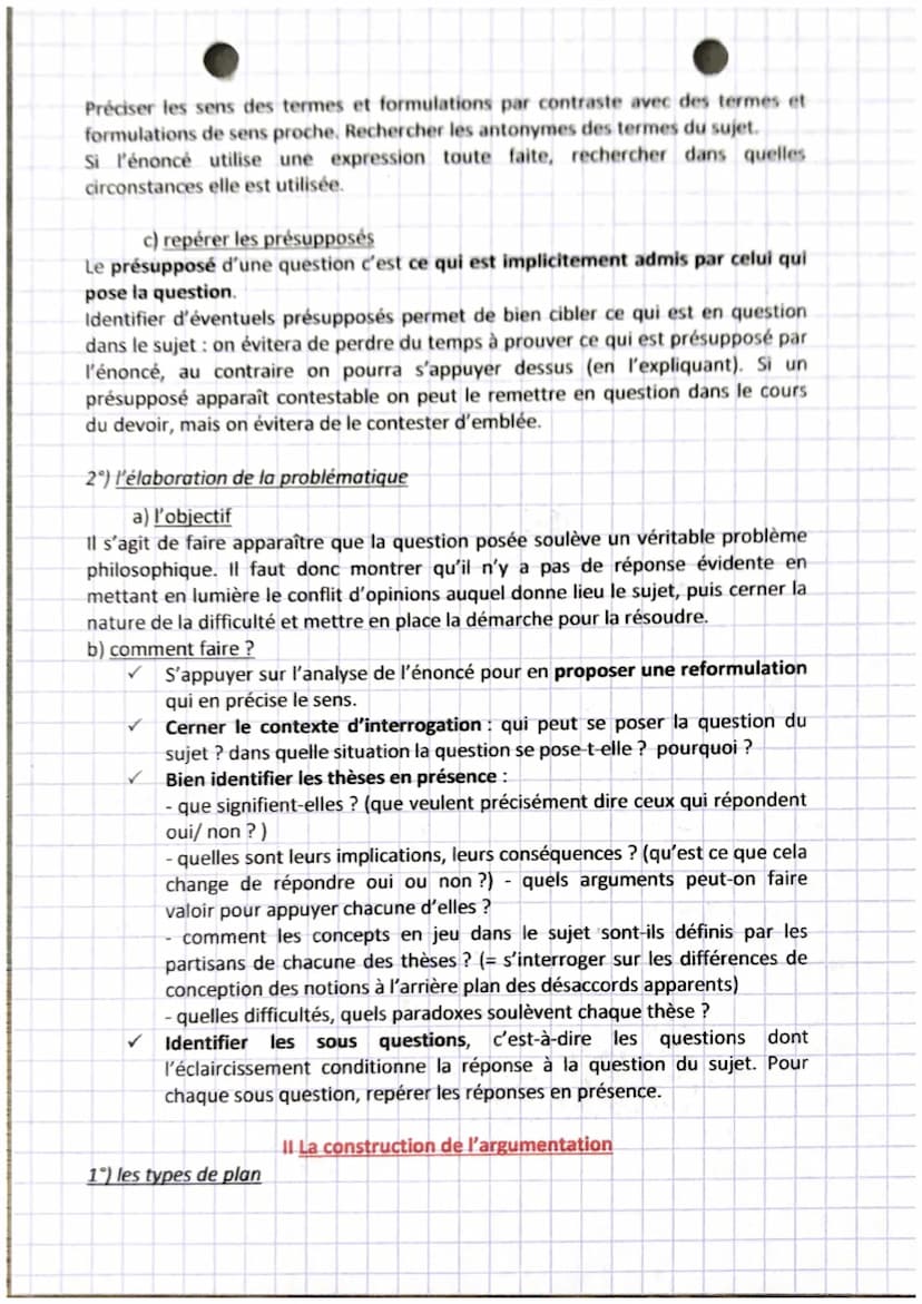 dissertation
méthode
ÉNONCÉ
QUESTION
MÉTHODE DE LA DISSERTATION
POSITION
d'un PROBLEME
- montrer que la réponse n'est
pas évidente en mettan