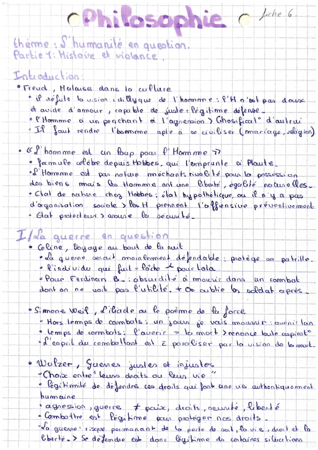 
<h2 id="partie1histoireetviolence">Partie 1: Histoire et violence</h2>
<h3 id="introduction">Introduction</h3>
<p>Freud, dans "Malaise dans