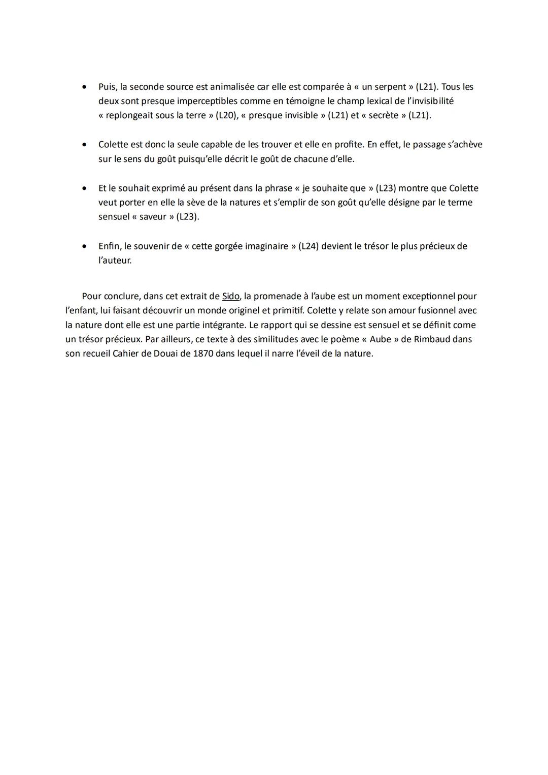 TEXTE 16-AUBE ETE

Colette est une grande figure de la littérature française du XXe siècle qui a écrit plusieurs
romans et œuvres autobiogra
