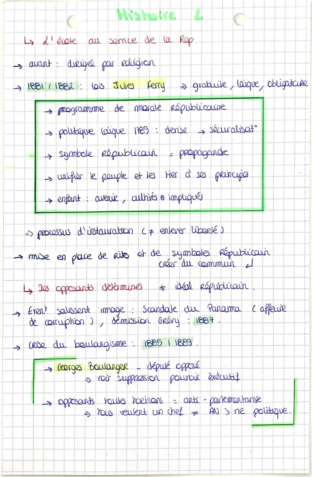 la mise en veure du
prayed cenu publicain. C
1870-1914

C
Contexte
le & sept
→ arrivée Ⅲe Rep ≠ eridence
→NIII déclare querre à Prusse : chu