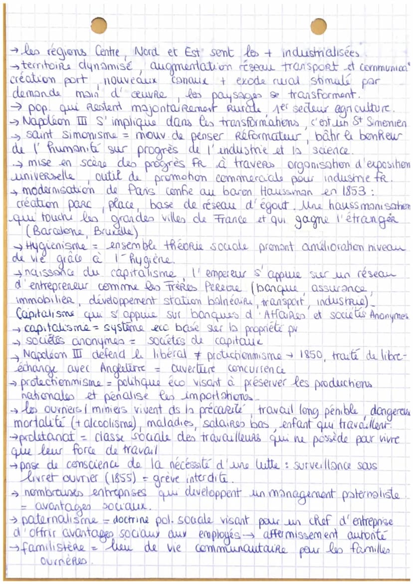 Histoire politique et
Société 1848-1871:
SECONDE REPUBLIQUE (fev. 1848- dec (851)
→ Révolution fevrier 1848
drapeau rouge
(= mouvement ourne