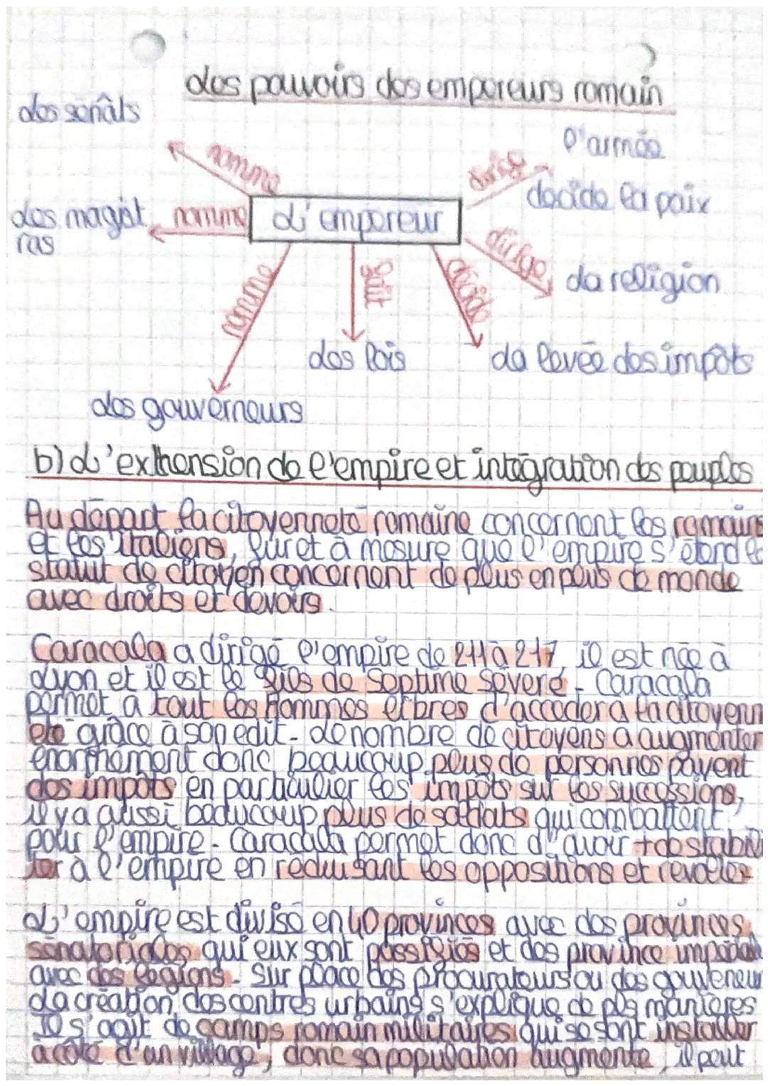 sto i Ro
476
L'empire romain (1 siode av J.C III siècle) 27 av) (
d'exponssion de l'empire romain commence sous la
république romaine mais e