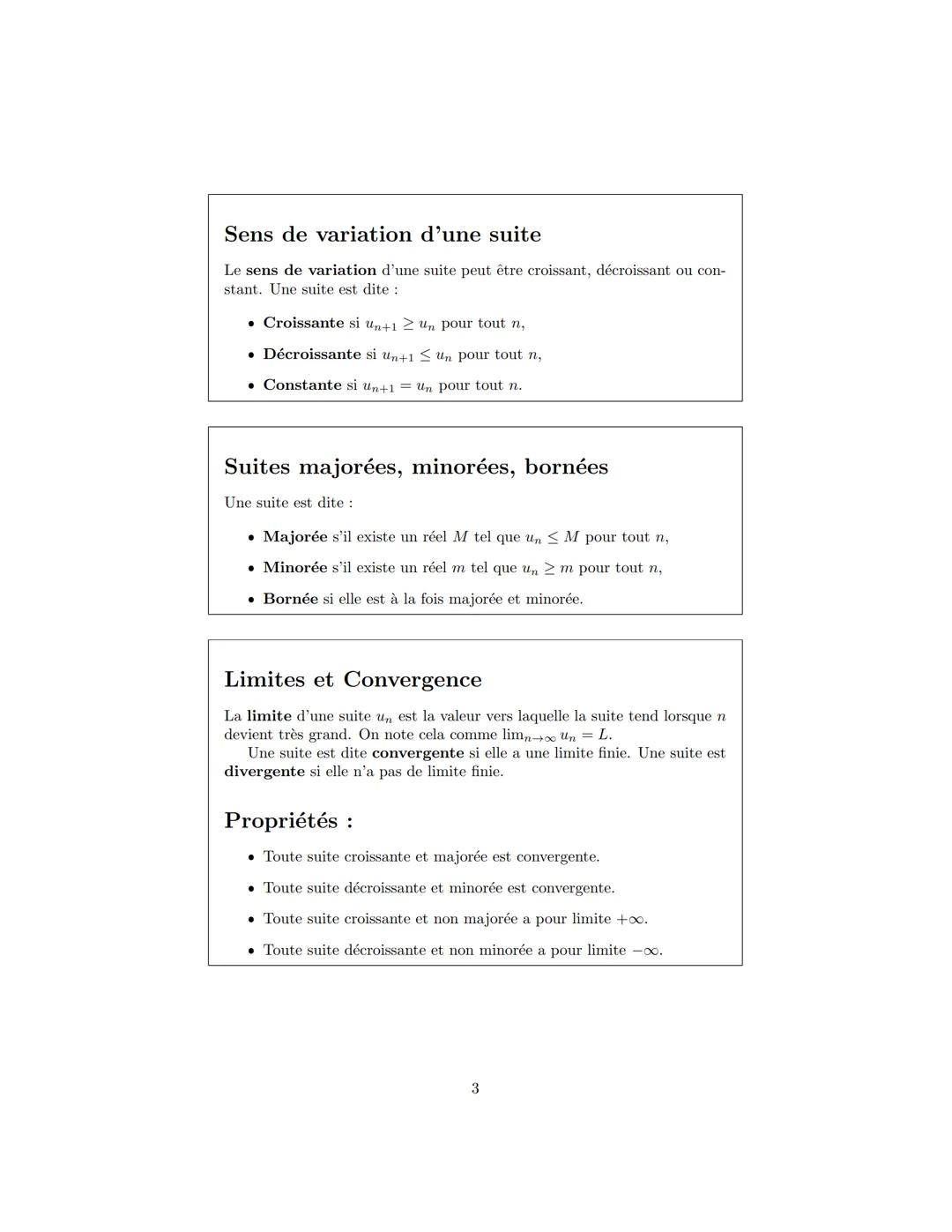 Fiche de révisions : Les Suites
Knowunity: @amk02
Définition d'une suite
Une suite est une liste ordonnée de nombres réels que l'on peut rep