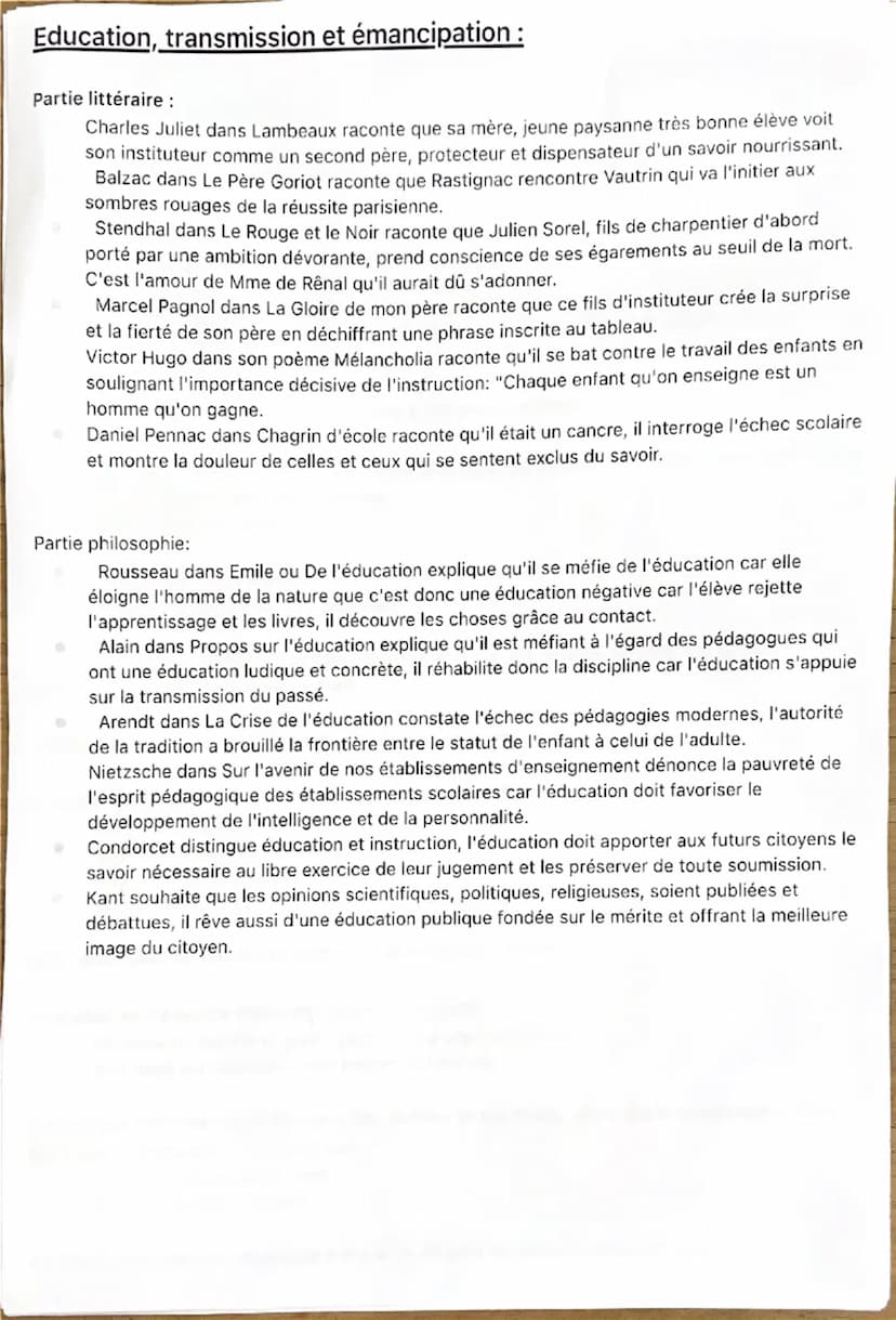FICHES BAC HLP
Chapitre 1: La recherche de soi
1. Education, transmission et émancipation
DEFINITIONS:
contingence: possibilité de faire aut