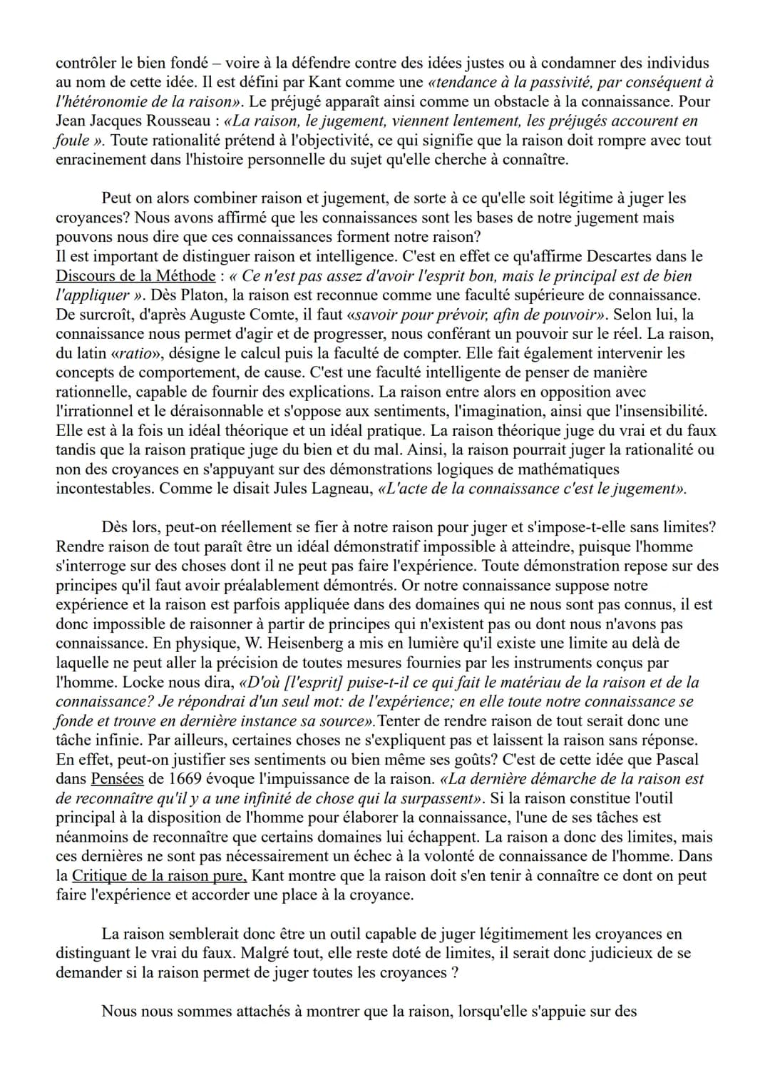 LA RAISON PERMET-ELLE DE JUGER LES CROYANCES ?
«La France assure l'égalité devant la loi de tous les citoyens sans distinction d'origine, de