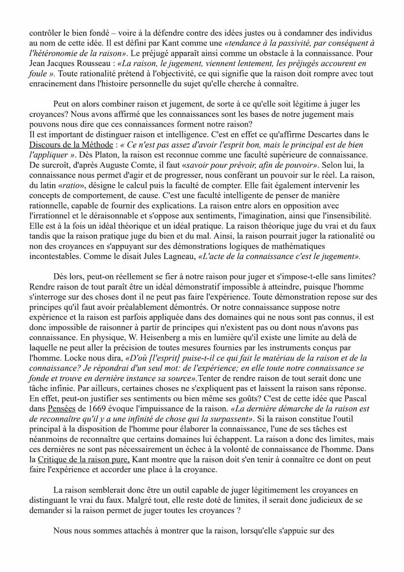 LA RAISON PERMET-ELLE DE JUGER LES CROYANCES ?
«La France assure l'égalité devant la loi de tous les citoyens sans distinction d'origine, de