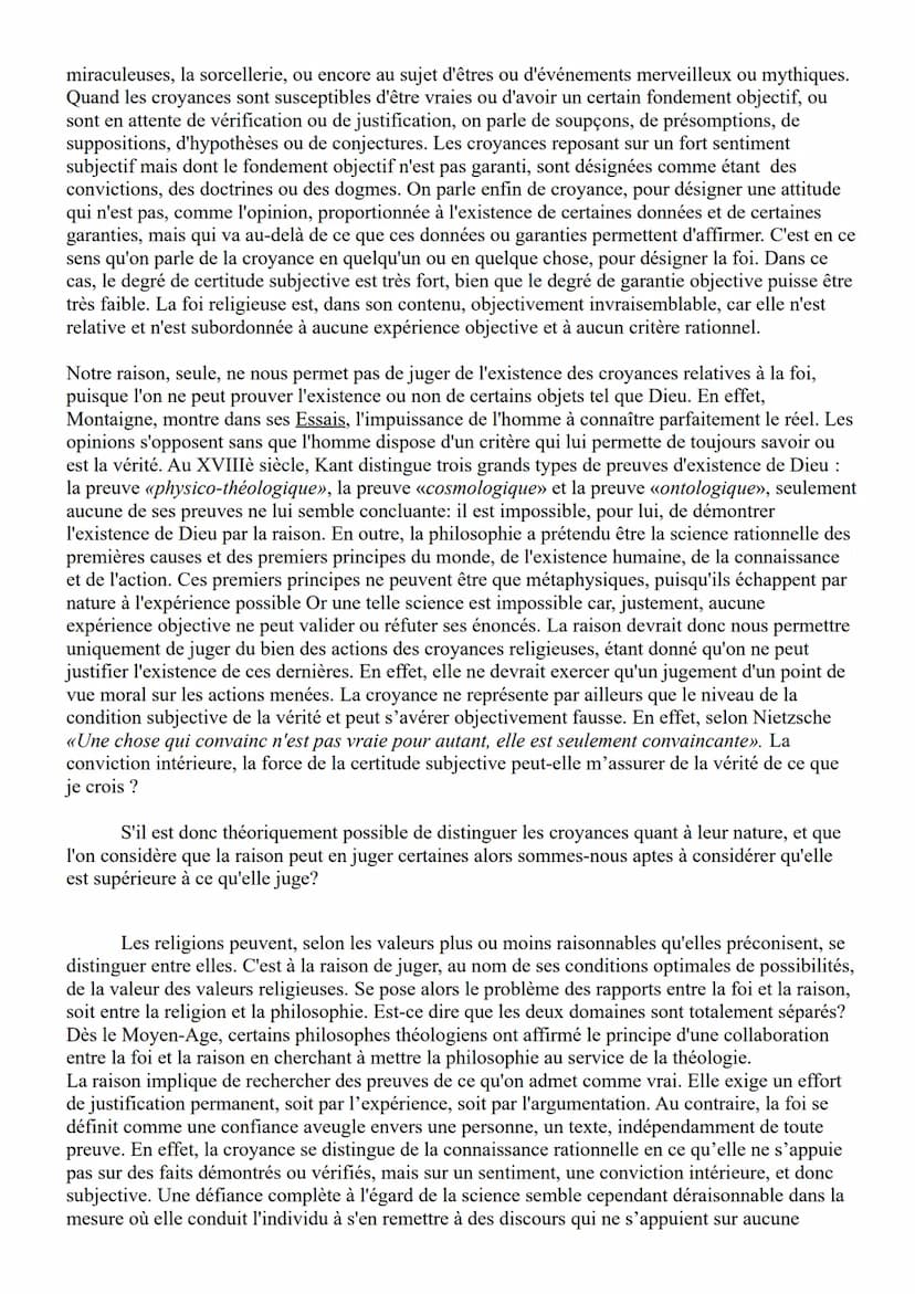 LA RAISON PERMET-ELLE DE JUGER LES CROYANCES ?
«La France assure l'égalité devant la loi de tous les citoyens sans distinction d'origine, de