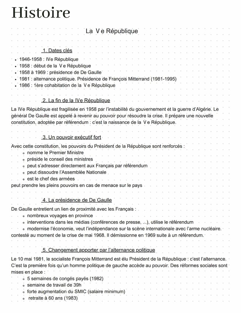 Histoire
Affirmation et mise en œuvre du projet européen
1. Dates clés
.1947 plan Marshall
1951 Communauté Européenne du Charbon et de l'Aci