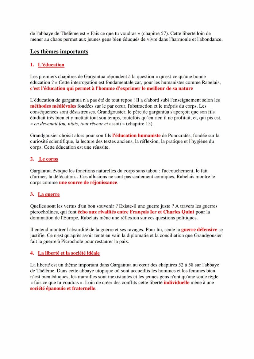 Objet d'étude 1: Littérature d'idée
Parcours: Rire et savoir
François Rabelais, Gargantua
François Rabelais
Né à la fin du 15e siècle, moine
