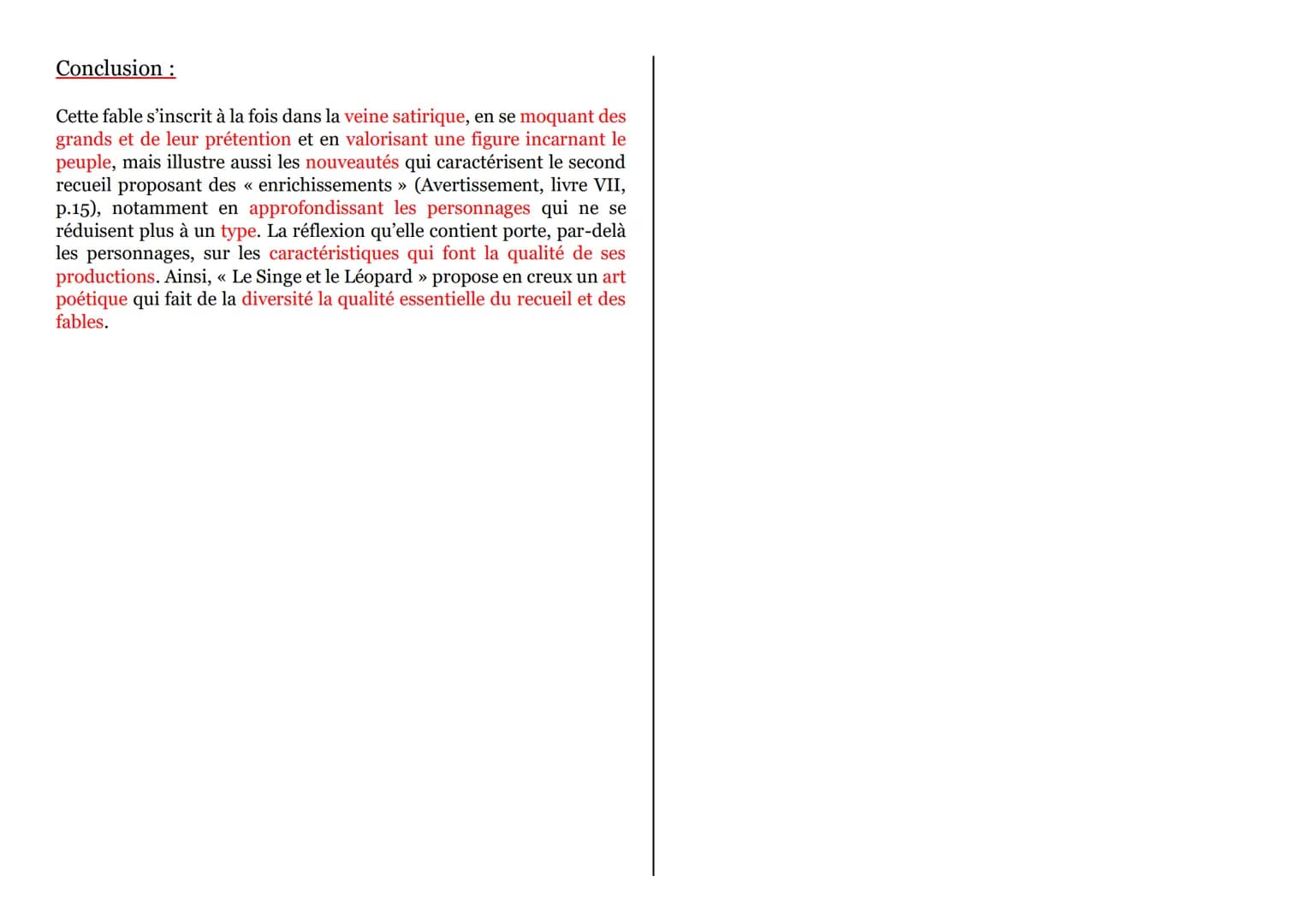 LL2 « Le Singe et le Léopard »
Introduction :
Eléments de contexte : « Le Singe et le Léopard » est la troisième fable
du livre IX présent d