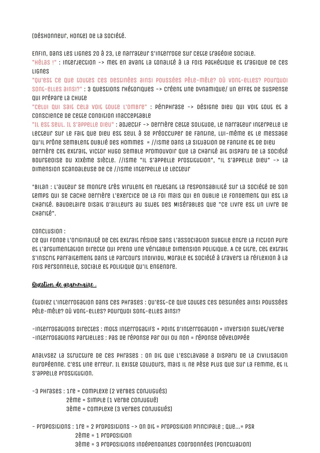 EL N°2: Victor Hugo. "Les Misérables"
Of Le roman et le récit du Moyen-Age au XXIe siècle
Lecture et présentation du texte.
VICTOR HUGO: "L'