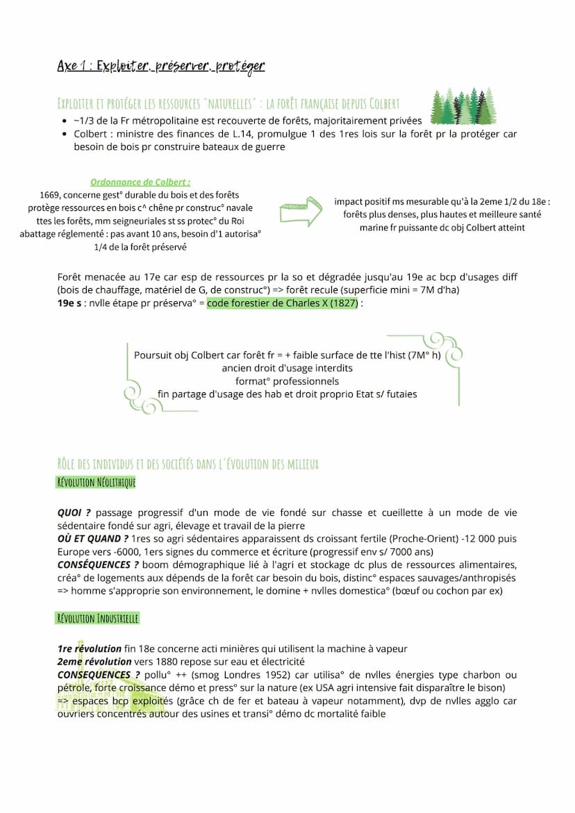 HGGSP thème 3 : L'environnement, entre exploitation et protection_
DEFINITIONS ET ÉVOLUTION DE LA NOTION D'ENVIRONNEMENT
environnement: ense