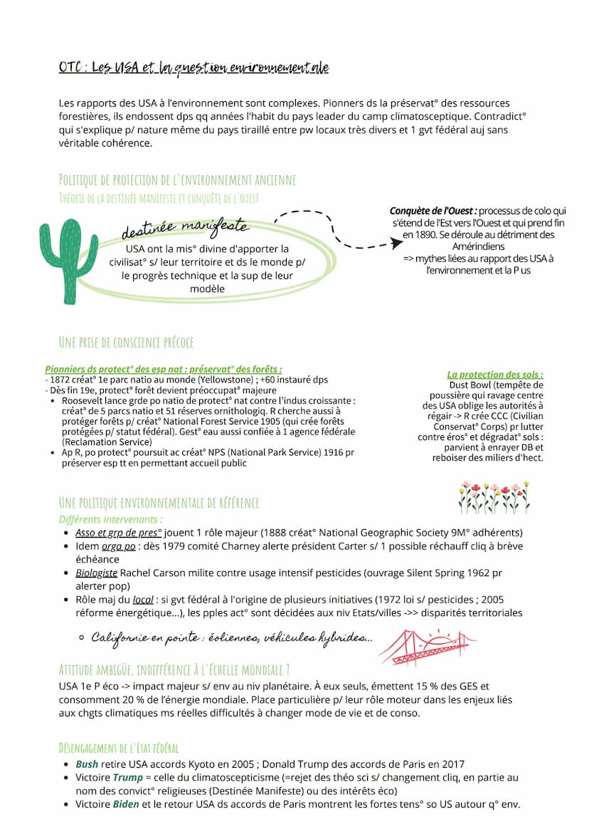 HGGSP thème 3 : L'environnement, entre exploitation et protection_
DEFINITIONS ET ÉVOLUTION DE LA NOTION D'ENVIRONNEMENT
environnement: ense