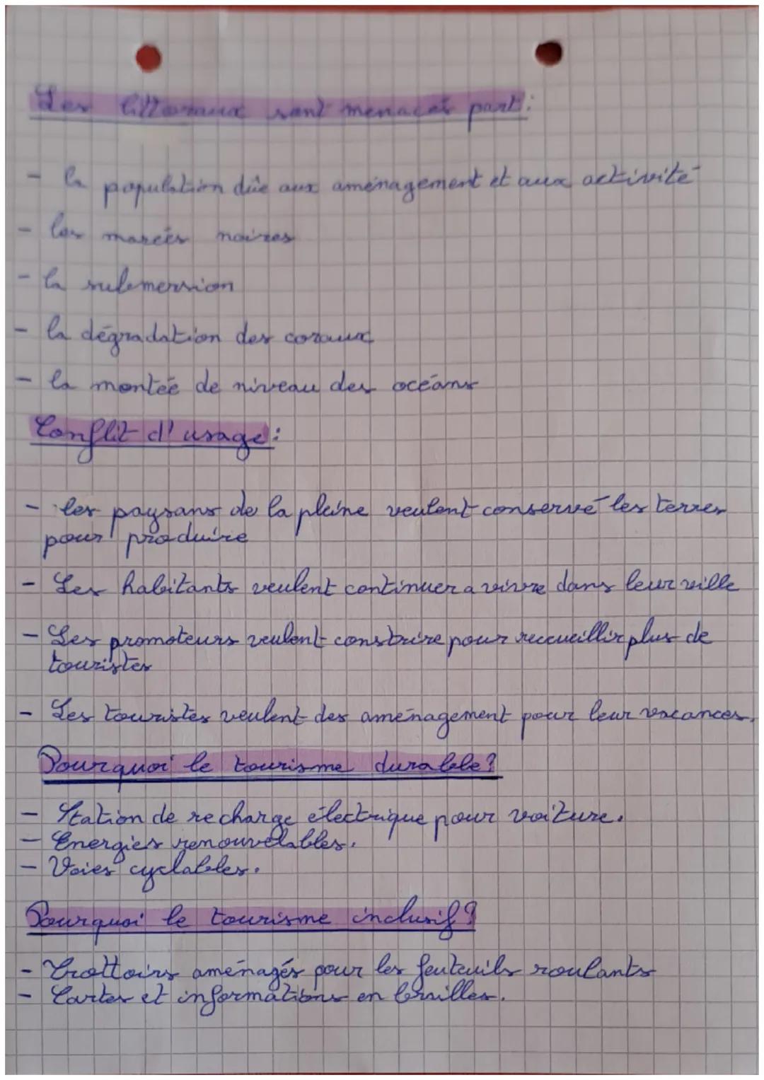Collège-6 ne

Fiche de révision
Geograpie

Habiter les littoraux

Vocabulaire

Un baie: partie d'un ocean ou d'une mer qui entre
dans les te