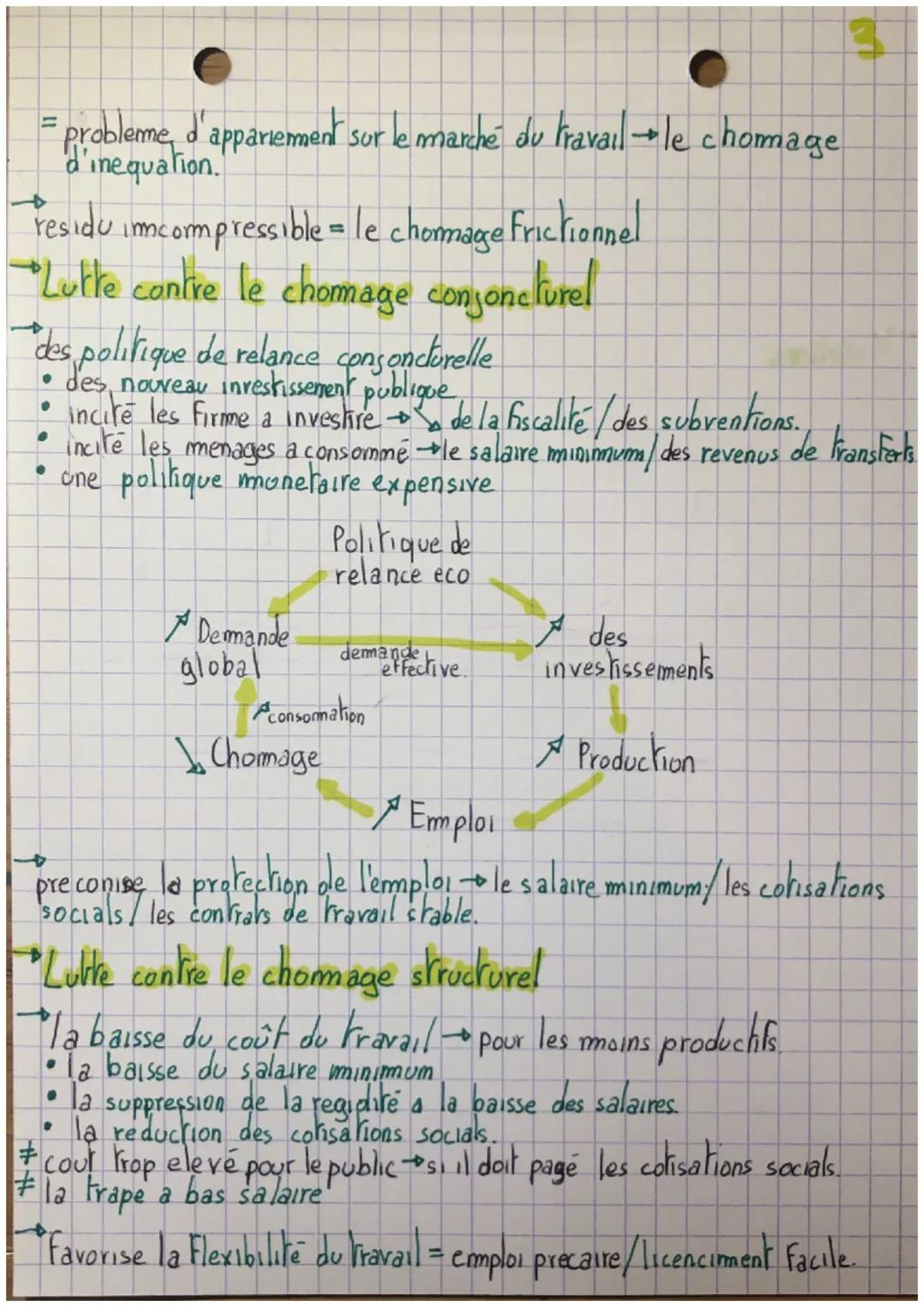 une politique conjoncturelle est une politique economique dont les objectifs sont a
court terme. Les instruments privilegies de cette politi