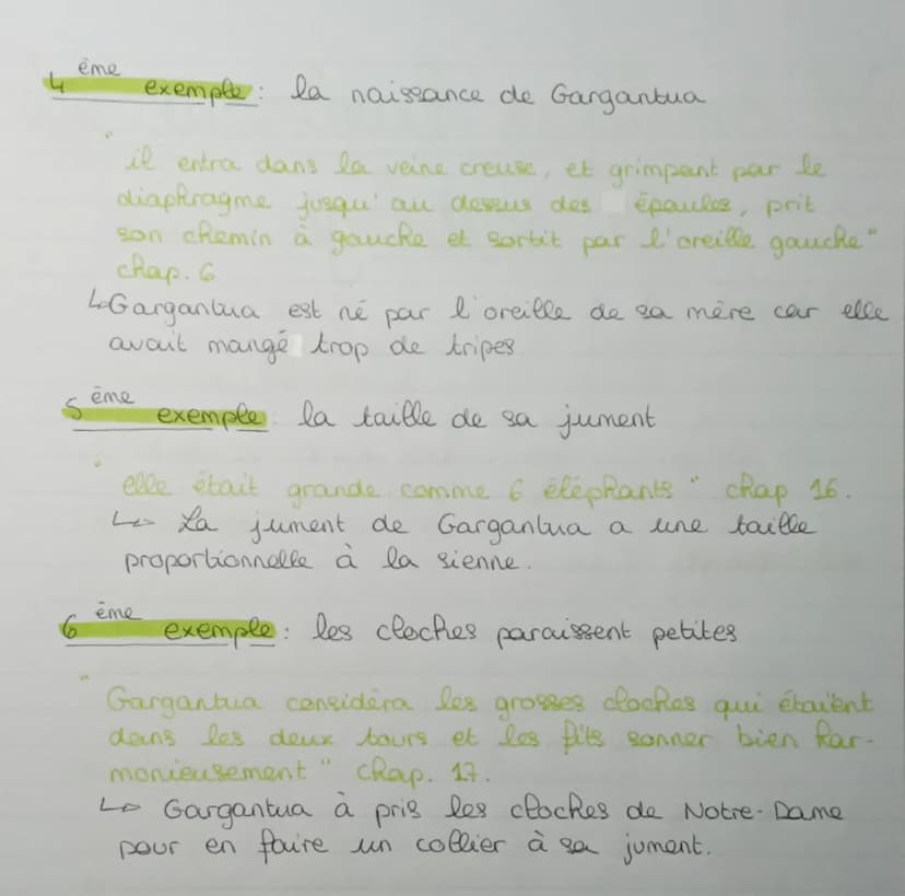 Rire
Rire et savoir
=> démesure / gigantisme.
amusent
Tonalité comique vise à provoquer le rire chez le lecteur
en mettant en scène une situ