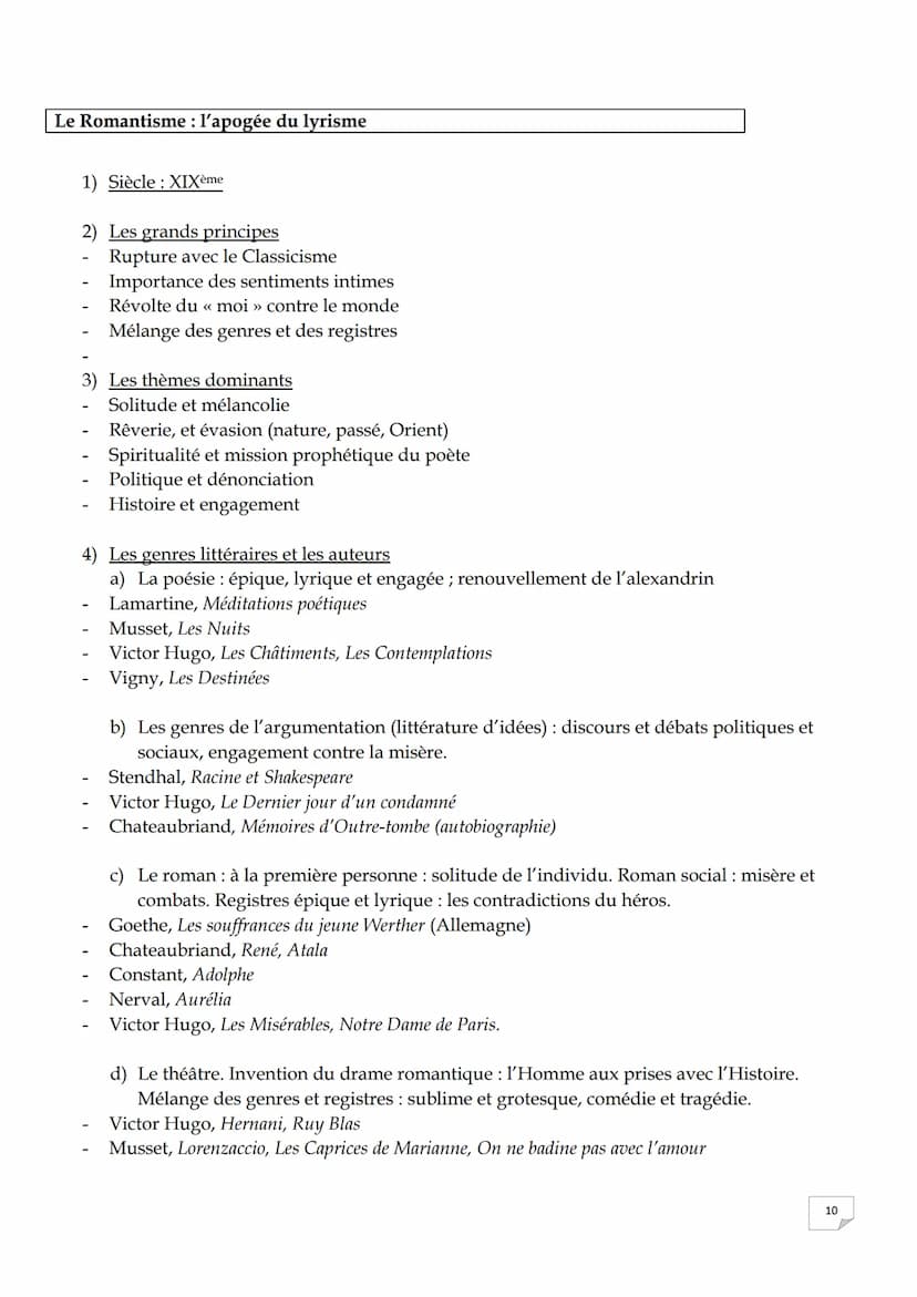 Cours
Histoire littéraire : les mouvements littéraires de l'Antiquité à nos jours (XXIe)
Antiquité gréco-romaine : naissance des genres litt
