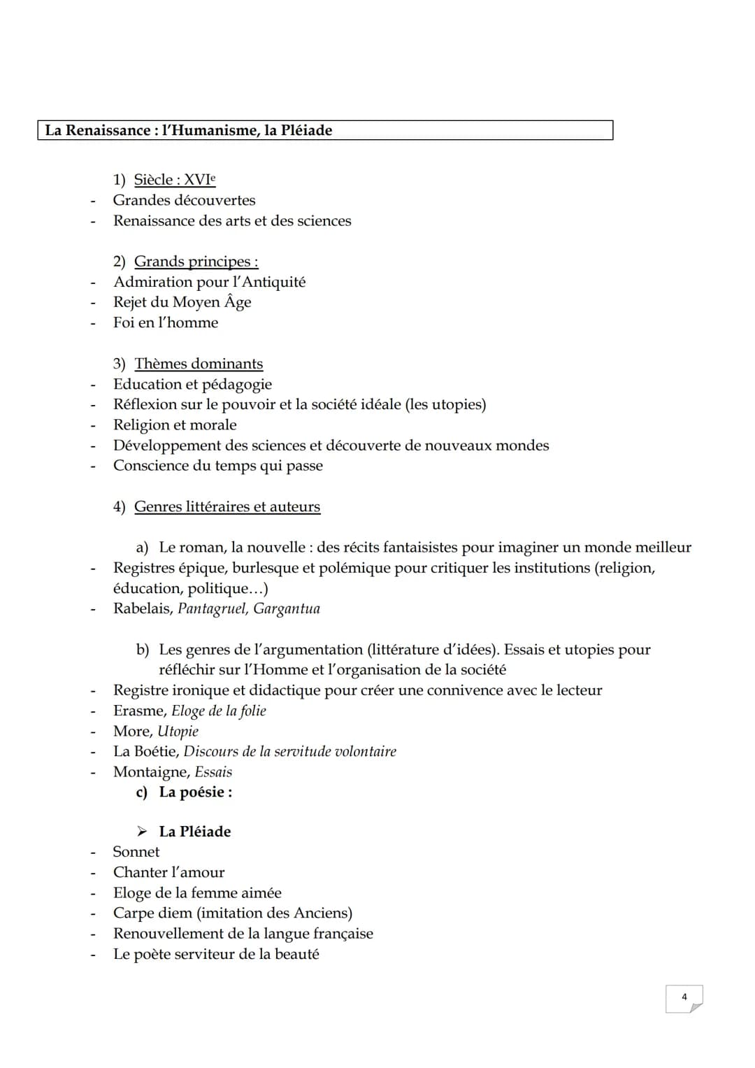 Cours
Histoire littéraire : les mouvements littéraires de l'Antiquité à nos jours (XXIe)
Antiquité gréco-romaine : naissance des genres litt