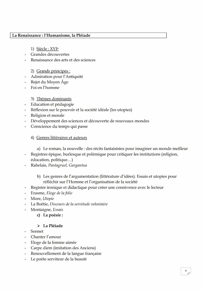 Cours
Histoire littéraire : les mouvements littéraires de l'Antiquité à nos jours (XXIe)
Antiquité gréco-romaine : naissance des genres litt