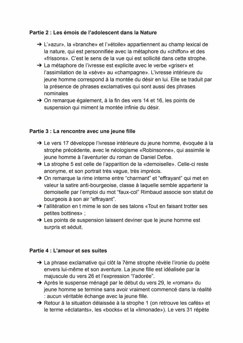 Explication linéaire des Cahiers de Douai ; Roman
-Intro-
Rimbaud, jeune auteur du XIXe siècle, né à Charleville, devient poète
dès ses 16 a