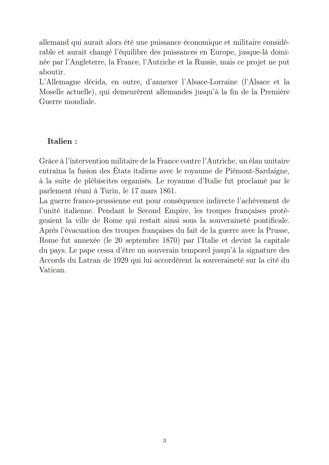 LYCEE GENERAL ET TECHNOLOGIQUE LA BRUYERE
La France et la construction de nouveaux
États par la guerre et la diplomatie
7 mars 2022
AFFICHAR