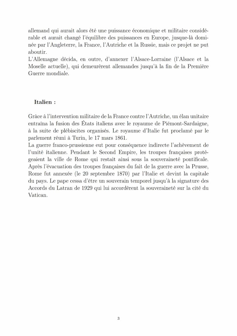 LYCEE GENERAL ET TECHNOLOGIQUE LA BRUYERE
La France et la construction de nouveaux
États par la guerre et la diplomatie
7 mars 2022
AFFICHAR
