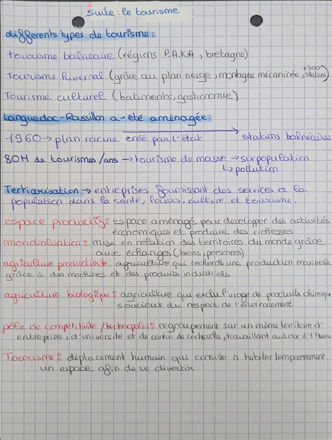 # geographie

es paces productifs et leurs évollutions

3 secteurs d'activités : Secteur primaire, secteur secondaire,
secteur tertialre

di