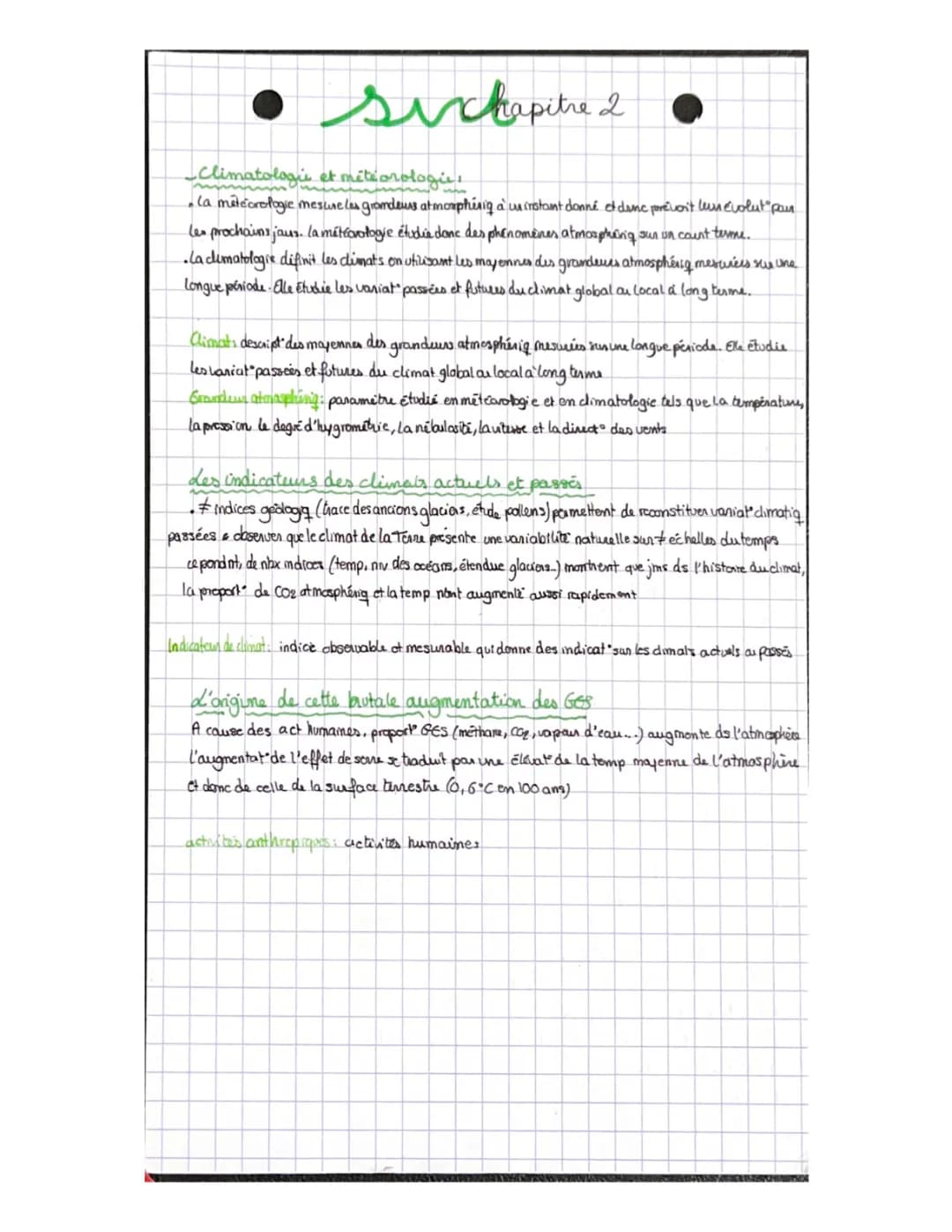 Exercices corrigés SVT 4ème : Météorologie et Climat, PDF et QCM