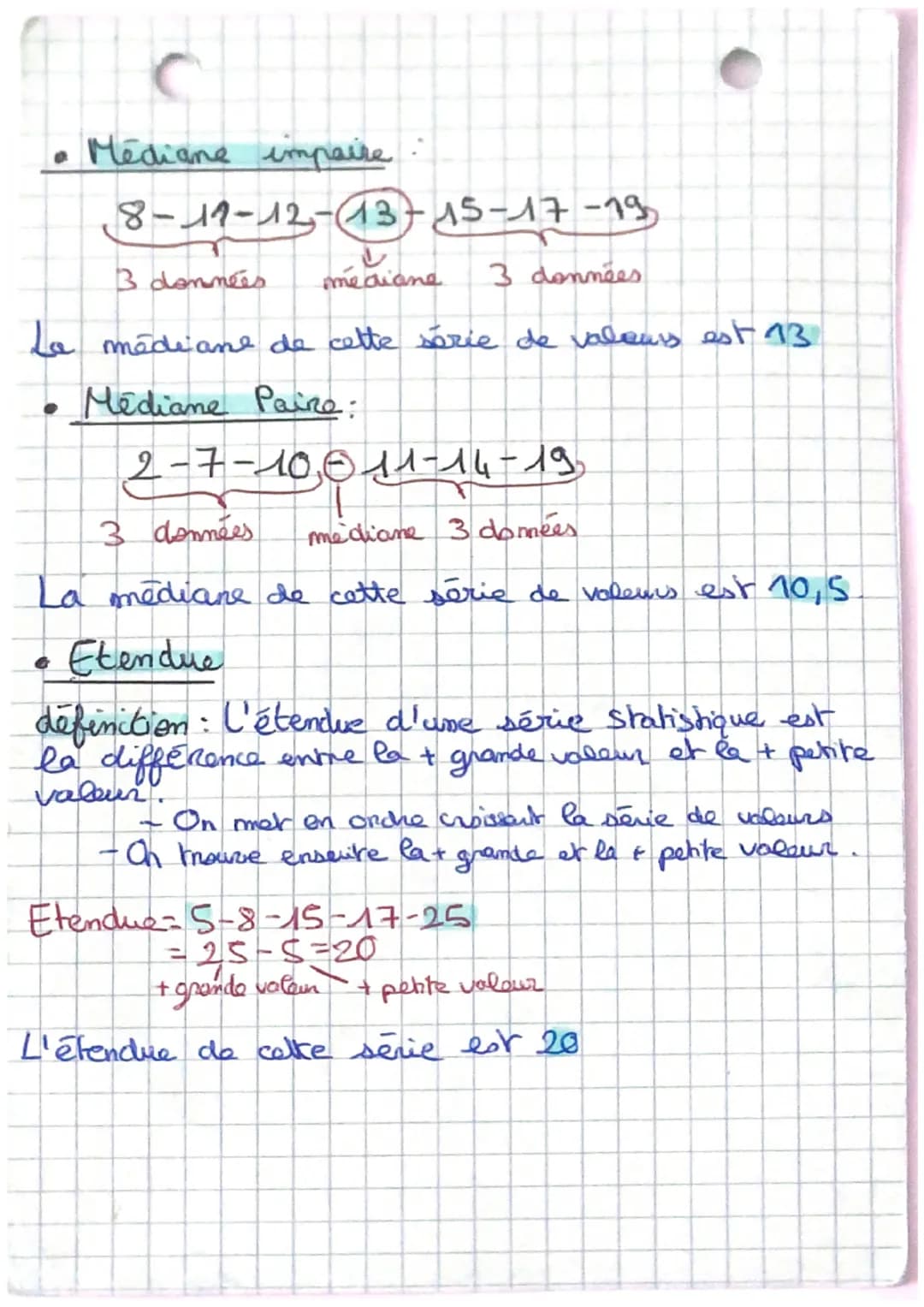 d
MATH O
Vacabalaire:
Statistiques: ensemble de données d'observations
relative à un groupe d'individu on d'unités
Moyenne d'une série de st