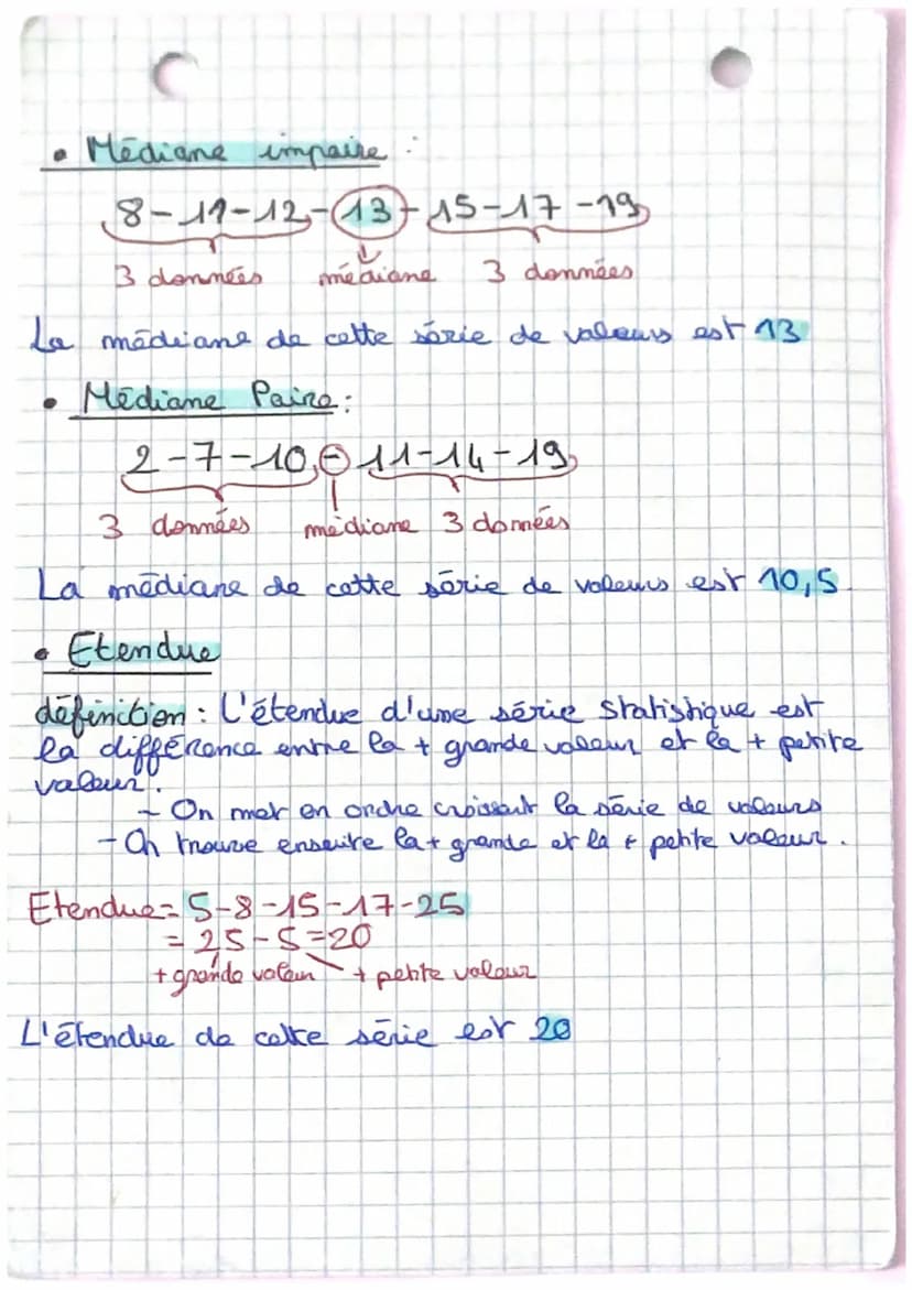 d
MATH O
Vacabalaire:
Statistiques: ensemble de données d'observations
relative à un groupe d'individu on d'unités
Moyenne d'une série de st