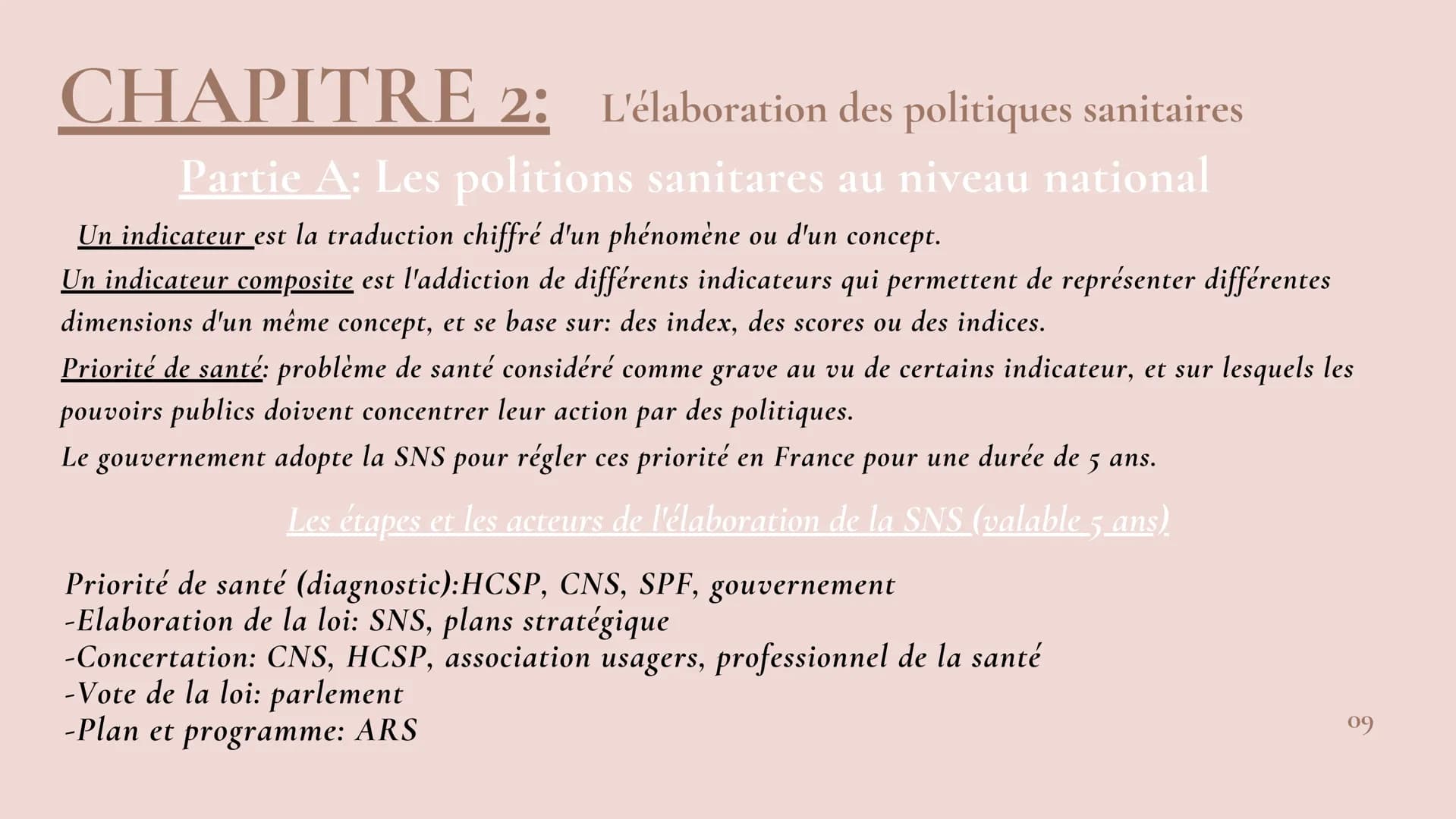 Hafifa
Emma
Sarah
REVISION
Chapitre 1 et chapitre 2
ΟΙ SOMMAIRE
Chapitre I
Partie A: L'origines de la santé publique en France.......
Partie