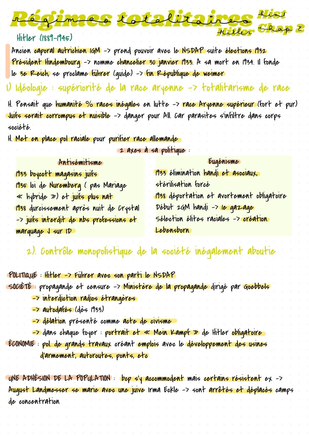 # Définition totalitaire

un régime totalitaire se caractérise par un parti unique, une idéologie exclusive qui est une
vérité officielle, u