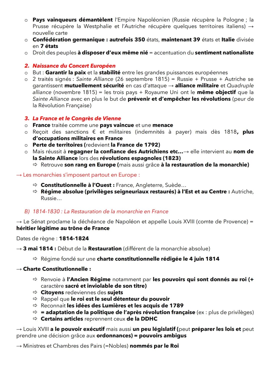 Comment les idées de liberté et d'indépendance s'imposent-elles
progressivement en Europe malgré la restauration monarchique ?
Introduction 