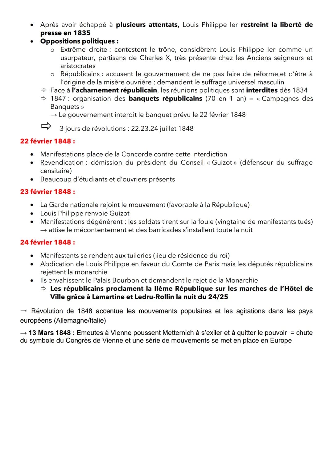 Comment les idées de liberté et d'indépendance s'imposent-elles
progressivement en Europe malgré la restauration monarchique ?
Introduction 