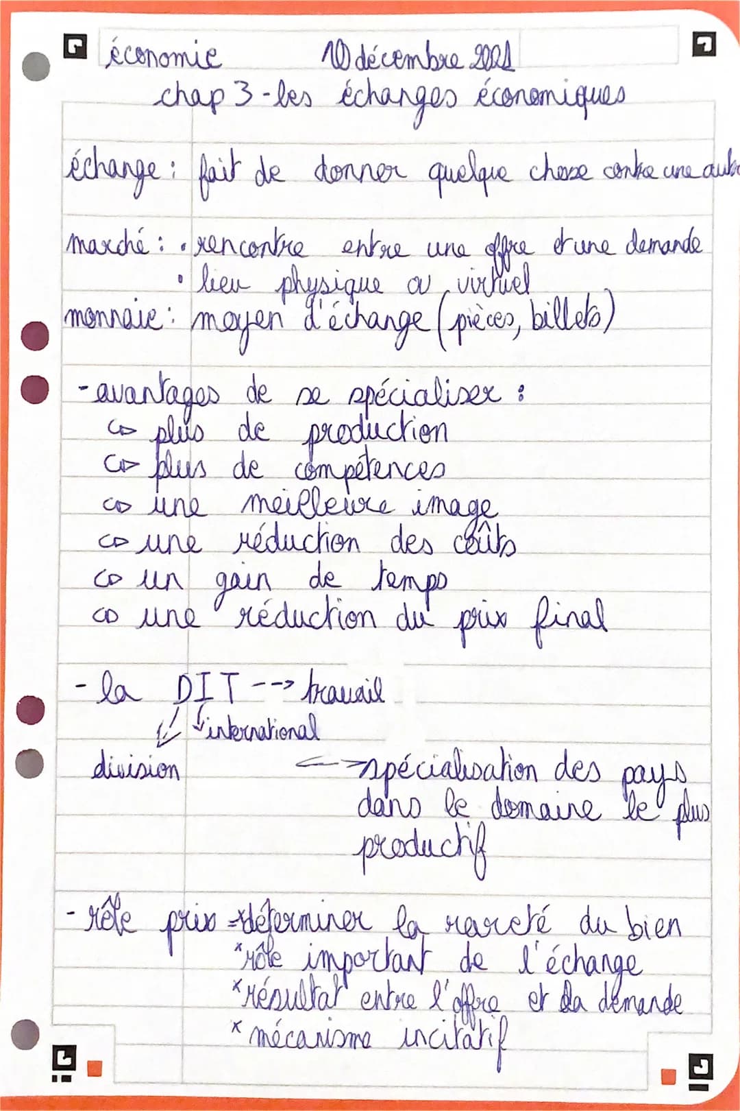 Géconomie
10 décembre 2001
chap 3-les échanges économiques
échange fait de donner quelque chose conke ure auko
0
marché: rencontre entre une