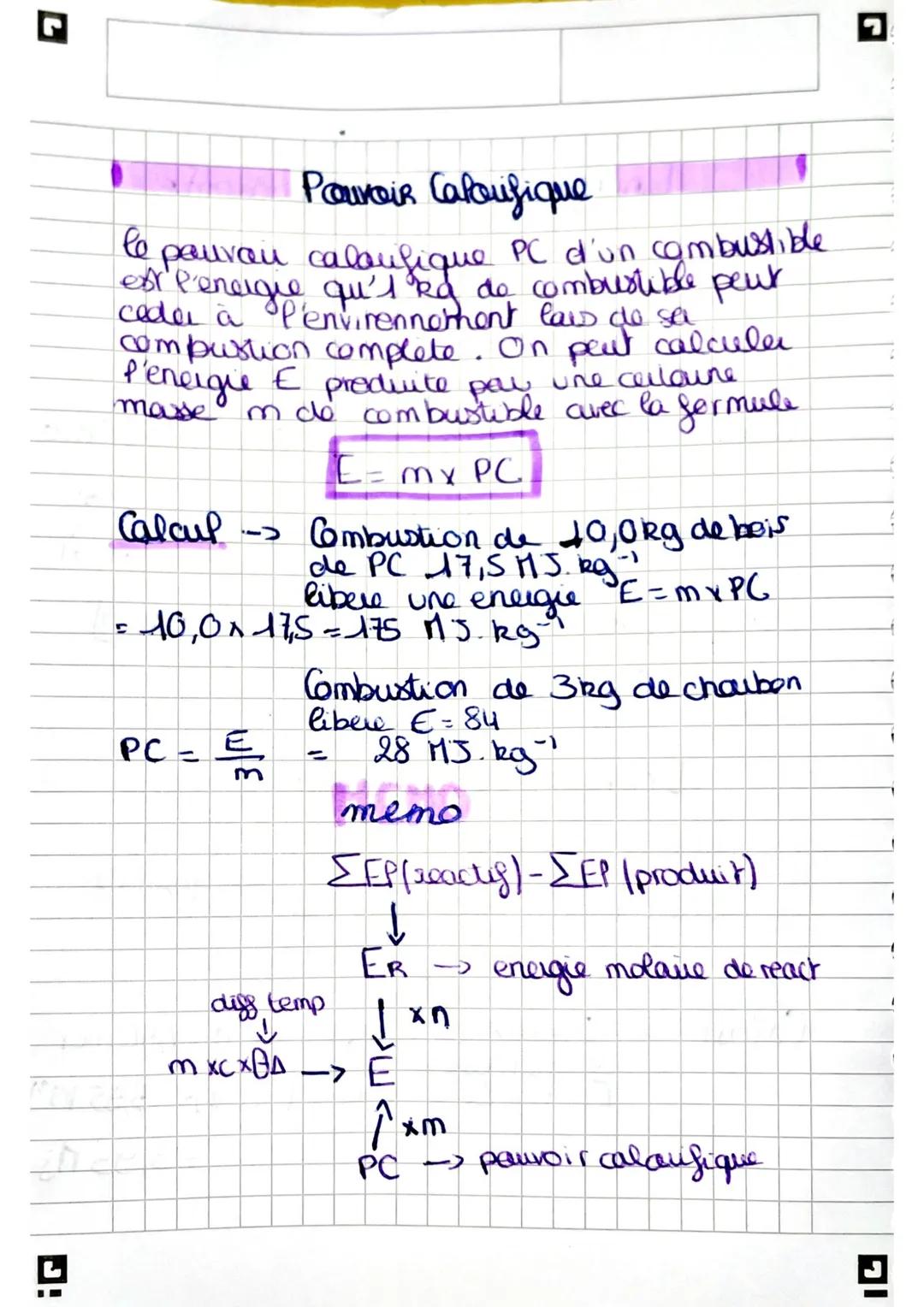 ### physique
Combustion:
Une combustion est une reaction chimique
d'oxydo reduction entre combustibles
(= expeca chimique que buile) et un c