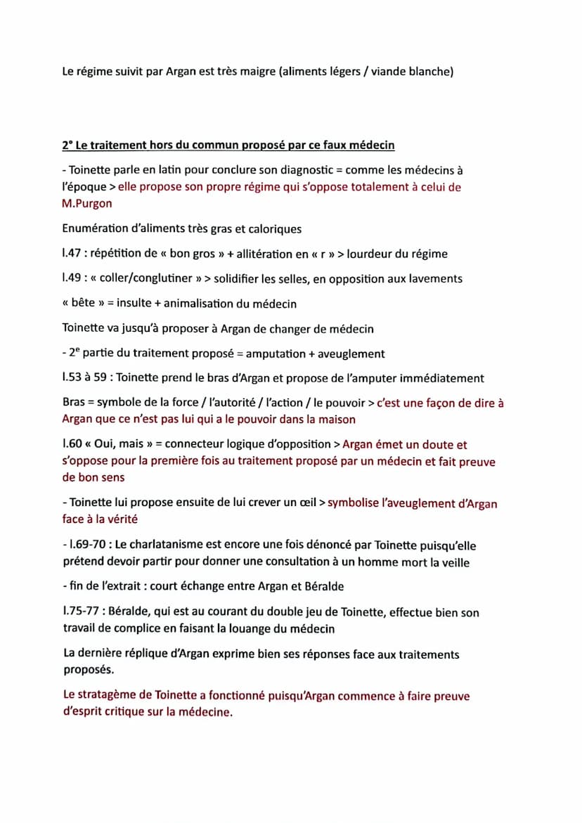 SEQ. III - TEXTE: Le Malade imaginaire, Molière, 1673, Acte III, scène 10
TOINETTE. - Donnez-moi votre pouls. Allons donc, que l'on batte
co