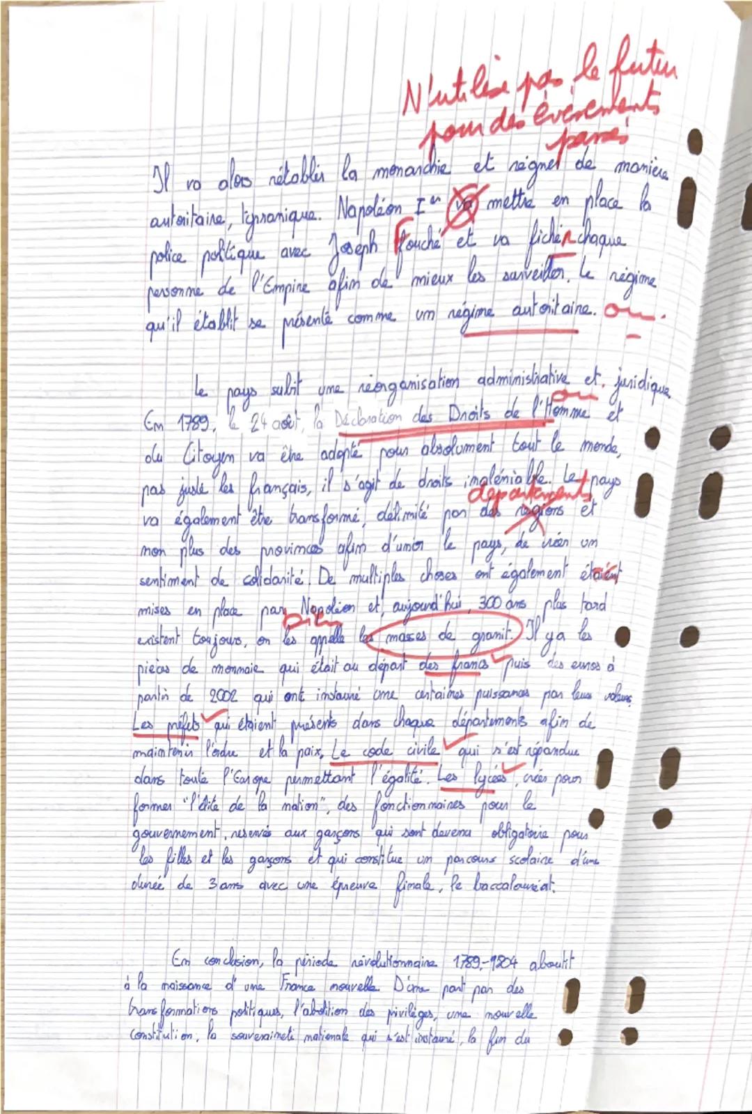 # Castella
# Ena 1g4

Conlule d'Histoire                                       le 29/08/23

Note:
Observations : Très banal
$\boxed{16,5/20}