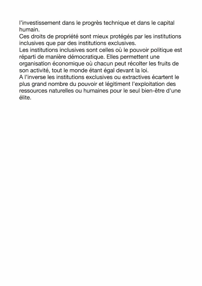 État, institution et croissance
L'État peut favoriser la croissance en prenant en charge certaines
activités ou en favorisant l'émergence du