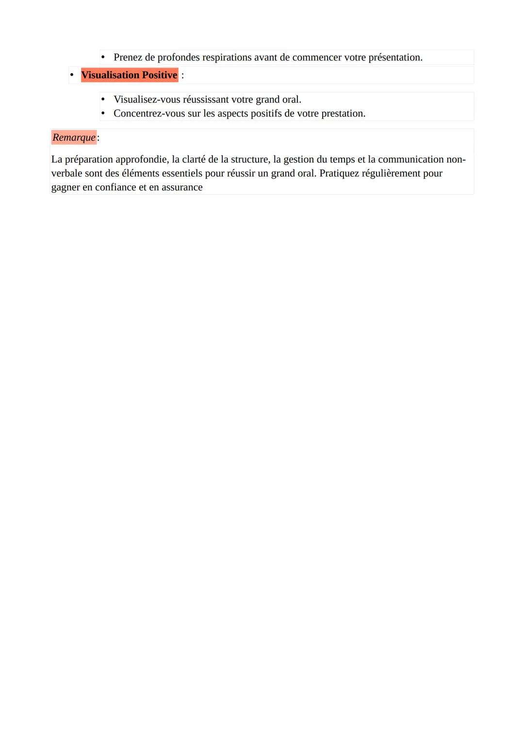 Fiche Méthode pour le Grand Oral

1. Compréhension de l'épreuve:

*   Thème : Comprenez bien le thème sur lequel vous allez présenter. Ident