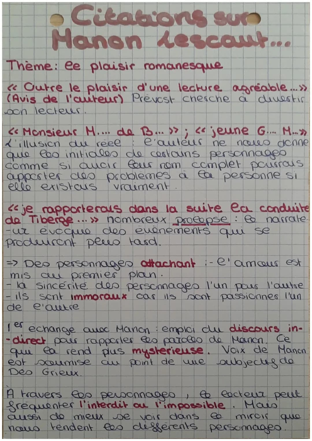 • Citations sur
Hanon Lescaut...
Theme: ee plaisir romanesque
«Outre le plaisir d'une lecture agréable....>>
(Avis de l'auteur) Prevost cher