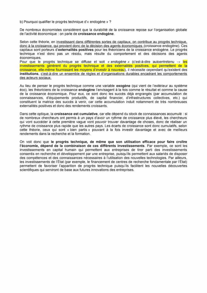 I - Qu'est-ce que la croissance économique et quelles en sont les
sources ?
A) Le phénomène de croissance économique
1) La mesure de l'activ