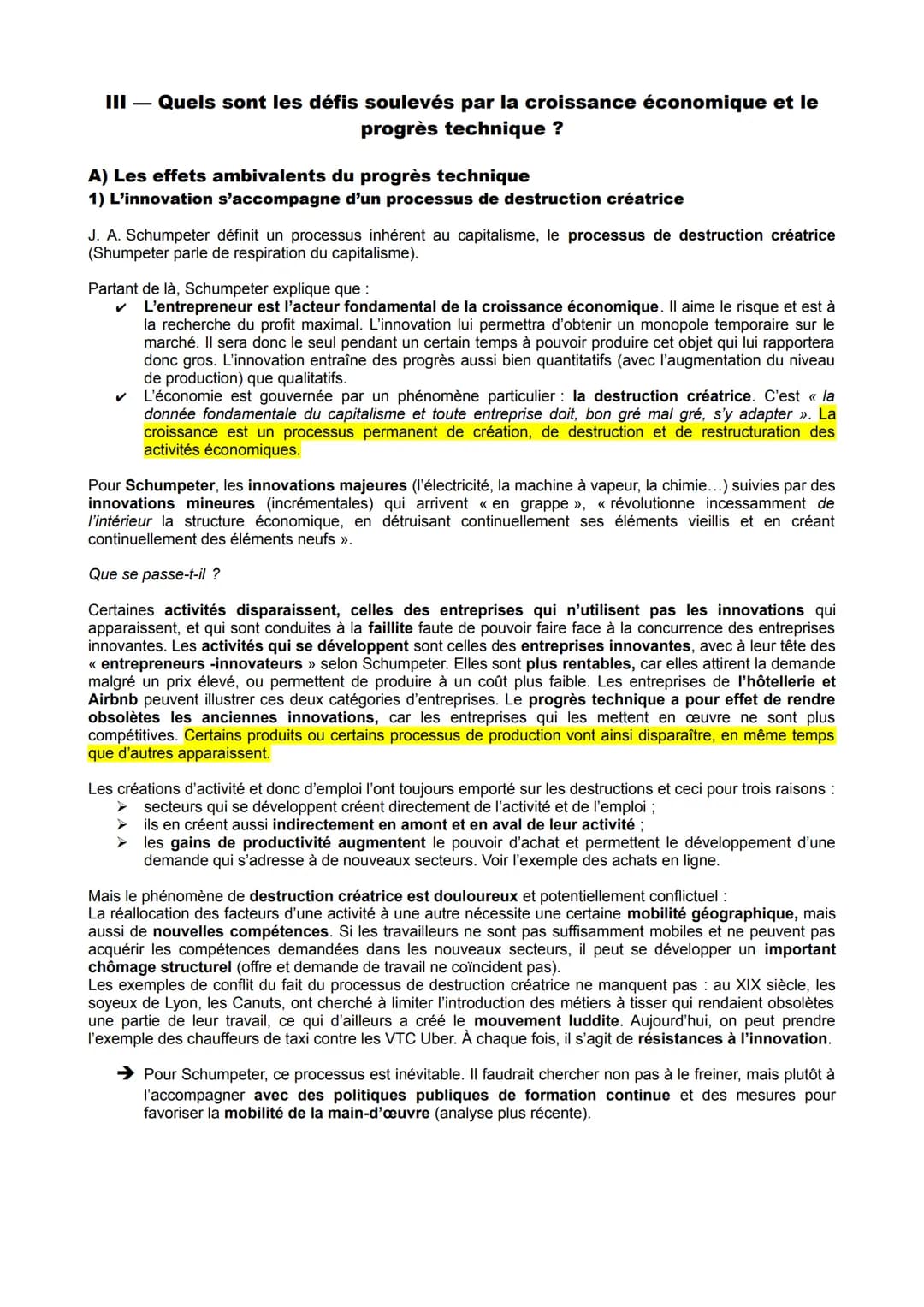 I - Qu'est-ce que la croissance économique et quelles en sont les
sources ?
A) Le phénomène de croissance économique
1) La mesure de l'activ