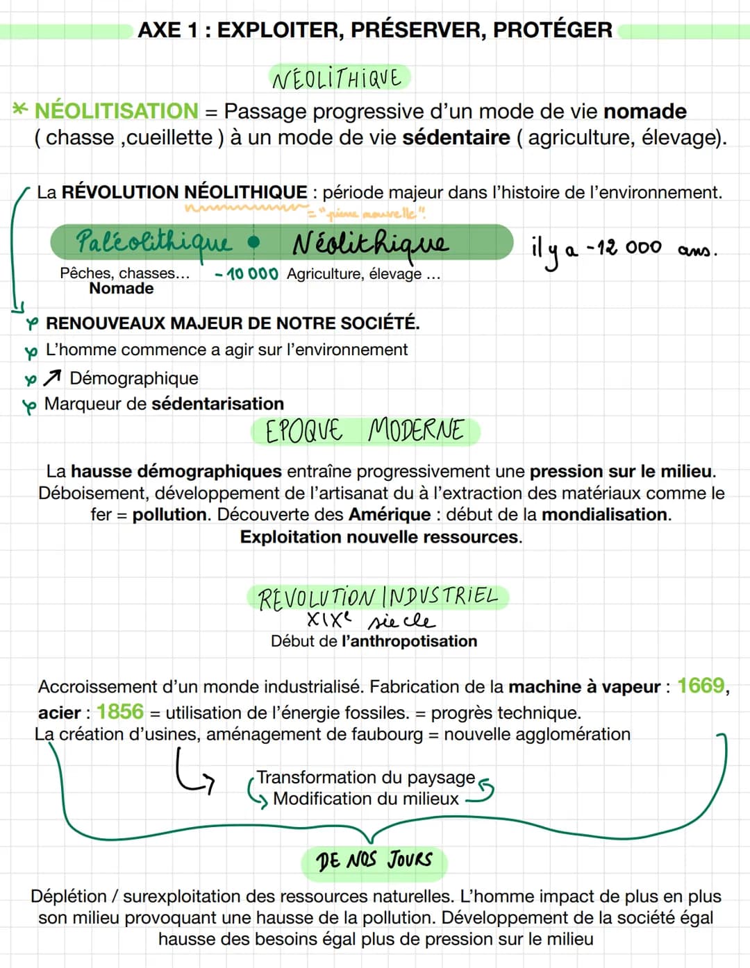 theme 5
l'environnement
exploitation
entre ex
et protection Introduction
*ENVIRONNEMENT = cadre de vie des individus. Comprend le
milieu nat