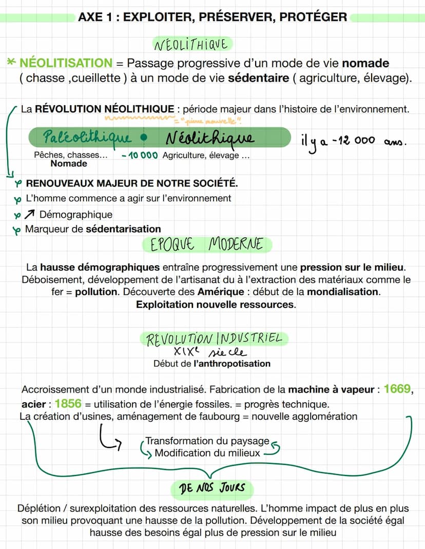 theme 5
l'environnement
exploitation
entre ex
et protection Introduction
*ENVIRONNEMENT = cadre de vie des individus. Comprend le
milieu nat